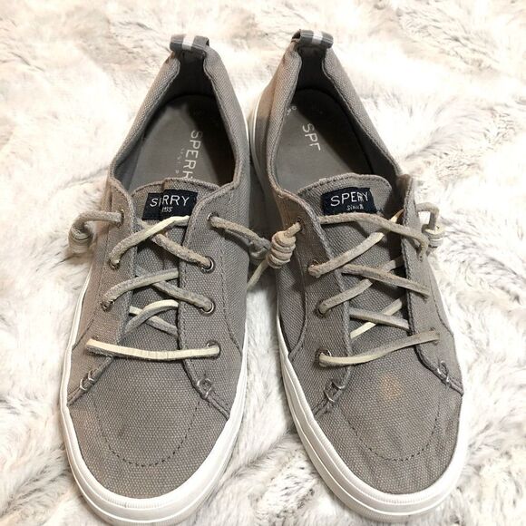 Sperry topsider crest vibe gray sneakers size 7 - Picture 1 of 9